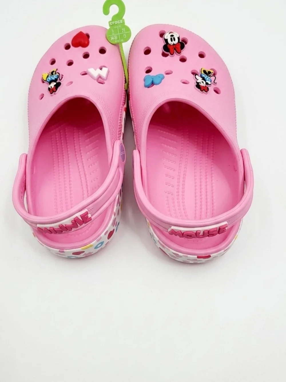 Disney Pink Minnie Mouse Kids Crocs